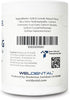 Chewtab Advanced Whitening Toothpaste Tablets with Nano-Hydroxyapatite, 180 Count Refill (Peppermint)