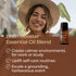 Set Set 2x0.34 oz Bedtime & Brain Booster Essential Oils for Diffuser - Aromatherapy Grade Essential Oils - fl - Gya