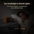 Housbay Wooden Sound Machine Alarm Clock for Bedrooms - Gentle Wake-Up with Birdsong, White Noise for Sleeping, Small