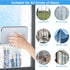 SEILETOO 2025 Set, New Magnetic Windshield Cleaner Tool Car Window Cleaner Magnetic Tool, Double-Sided Window Cleaner