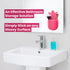 Lindo Brush Pocket - Makeup Brush Organizer, Easily Mounts to Mirror, Glass, Wall, Holds Brushes, Razors, Makeup
