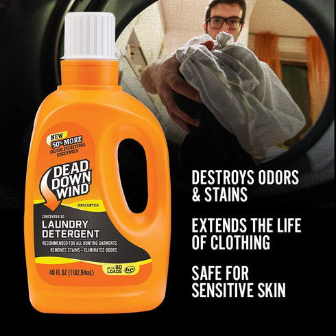 Dead Down Wind Unscented Laundry Detergent, 40 oz