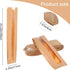 Nodaaiie 100 Pack 23.22 4.33 1.57 Inch x x Baguette Bread Bags with Clear Window, Long French Bread Bag, Paper Bakery