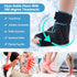 NEWGO Black Ice Pack Wrap for Foot, Plantar Fasciitis Relief, Gel Cold Pack for Ankle Swelling & Sprained Heels