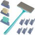 Zqarallax Window Cleaner Tool, Window Screen Cleaner and 3 Pack Track Cleaning Brush