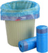 10 Gallon Kitchen Garbage Bags with Drawstring, Blue, 2 Rolls/110 Bags