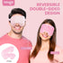 NEWGO Cold Eye Mask, Reusable Gel Eye Mask for Dry Eyes, Eye Ice Pack for Dark Circles, Migraines, Skin Care