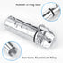 Small Portable Pill Box Keychain (3 Pack) - Aluminium Alloy Mini Pill Organizer Case for Outdoor Camping Travel