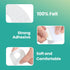 Welnove 84pcs Callus Pad with Water-Resistant Adhesive, Protects Foot, Heel and Toes from Rubbing, Pain Relief - White