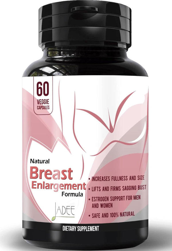 Herbal Remedy Breast Enhancement Pills and Estrogen Supplement for Women, Men & Trans Breast