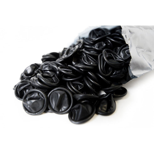 Static Dissipative Latex Conductive Finger Cots, Powder-Free, Large, Black (Pack of 720)