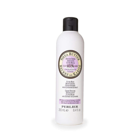 Perlier Ultra Rich Bath Cream with Lavender, 8.4 fl. oz. Shea Butter