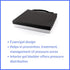 20 16 2 1 Count McKesson Seat Cushion for Wheelchairs and Office Chair, Foam/Gel, in x in x