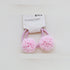 Hot&Sattion 20pcs Baby Toddler Multicolor Flower Pom Ball Hair Ties, Small No-metal Hair Elastics for Kids