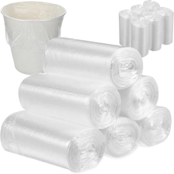 Meyeyaia 1000 Pcs Sanitary Napkin Disposal Bags, 3 Gallon Trash Can Liners, Feminine