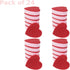 Heart Shaped Sponge - Dual-Sided Kitchen Scrubber for Washing Dishes, 24 Pack Pink