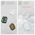 Double-layer Retainer & Aligner Case, Mouthguard and Night Guard Storage Case with Cleaning Tool, Brush and Chewer