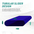Tubular Slide Sheet for Patient Transfer, Sliding Draw Sheets to Assist Moving Elderly,Slides for Cars, Hospital Bed, Home Care(Blue, 24" x 16"(60x40cm))