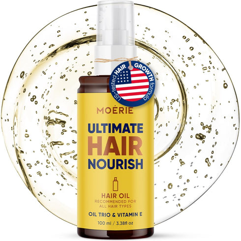 Moerie Ultimate Hair Oil for frizzy, dry and damaged Hair - Deeply
