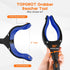 TOPGROT 2-Pack 34" 360 4" Grabber Reacher Tool, Foldable Reacher Grabber Pickup Tool with Anti-Slip Rotating Jaw