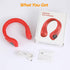 Portable Rechargeable Neck Warmer, Soft Leather Cordless Heated Scarf with 12 Heat Levels for Pain Relief