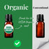 Set 100% 5x10ml Premium USDA Organic Essential Oils - Pure Natural Undiluted, for Aromatherapy Diffuser
