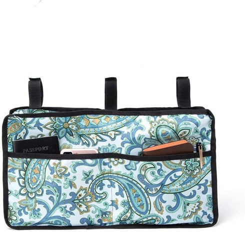 Walker Bag, Hands Free Accessories Basket for Folding Walkers, Multi-Purpose Tote Caddy Pouch (Mandala Print)