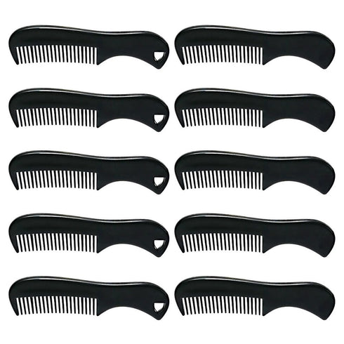 10pcs Mini Beard Comb for Men, Pocket Sized Comb for Grooming, Mustache Comb, Hair Care Comb