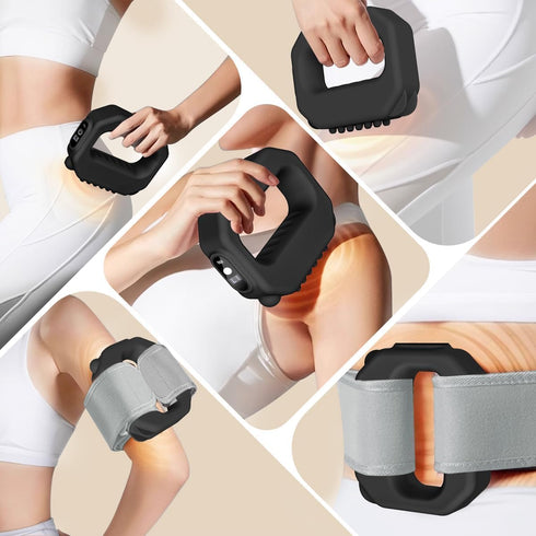 R10 3 6 Fascia Ring Massager, Multifunctional Full-Body Massage Gun, Hands-Free Electric Massager, Ergonomic Design