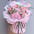 MLSG 20 Sheet Waterproof Floral Bouquet Wrapping Paper for Wedding Birthday Gift DIY (Lotus Color)