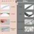 Makartt Nail File Set, 20 Pcs 100/180 Grit Washable Emery Boards for Natural Nails, Professional Manicure Tools