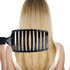 PERFEHAIR Natural Boar Bristle Hair Brush, Curved Vented Detangling Blow Dry Brush for All Hair Types