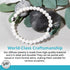 Set Wild Essentials Triple Band Namaste Lava Stone Essential Oil Diffuser Wrap Bracelet, Adjustable, Aromatherapy