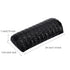 Nail Pillow Hand Rest for Nails, Detachable Washable PU Leather Cushion for Nail Art Accessories (Black)