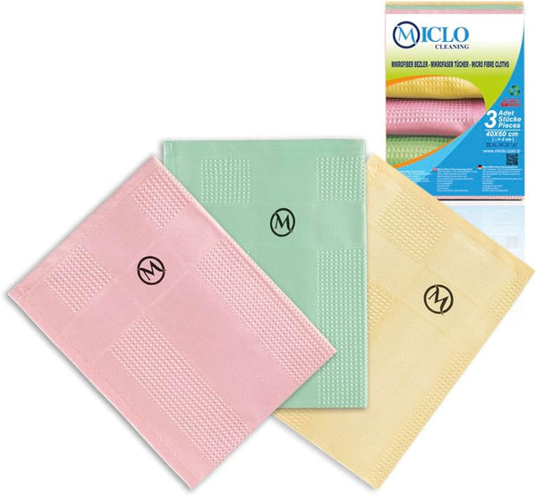 Microfibre Premium Cleaning Cloth Set of 3 - Magic Cloth | All