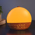Thybro Sunrise Alarm Clock with Sound Machine - Wake Up Light, Wood Grain,