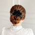 inSowni 7 Pack Sparkly Crystals Pearls Rose Flower Lace Hair Scrunchies, Fancy Decorative Accessories for Women Girls