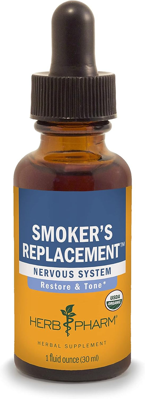 Herb Pharm Smoker's Replacement Liquid Herbal Formula - 1 Ounce