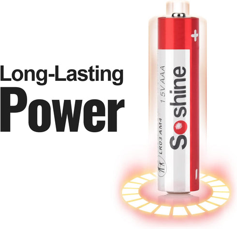 AAA Batteries 36 Pack - Alkaline Triple A Batteries - Long Lasting, Leakproof 1.5v Batteries - 5-Year Shelf Life