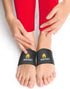 Sparthos Arch Support Sleeve - Plantar Fasciitis Brace for Foot Pain Relief, Night Splint for Men and Women (Black-S)