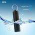 Metal Pocket Pill Boxes Keychain for Travel, 3 Compartment Waterproof Daily Pill Container Holder for Men and Women