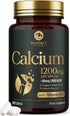 Calcium 1200 mg with Vitamin D3, 240 Tablets - Supports Bone Strength, Teeth & Immune System