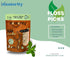 Biodegradable Dental Floss Picks, Earth Friendly Handle, Mint Flavor, 75ct Pack of 1, White