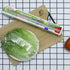 KAMMAK 12 inch 2 Pack 300 Plastic Wrap, Food Wrap with Slide Cutter, Cling Wrap Food Service Clear Cling Film Square FT