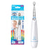 BabySmile Kids Sonic Electric Toothbrush for Ages 0-12 Years, Rainbow LED, Smart Timer, 2 Ultra Soft Brush Heads