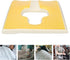 Luqeeg T Shaped Bedsore Pad for Elderly, Triangular Slope Design, Gel Memory Foam Cushion with Mesh Cloth, Non Slip