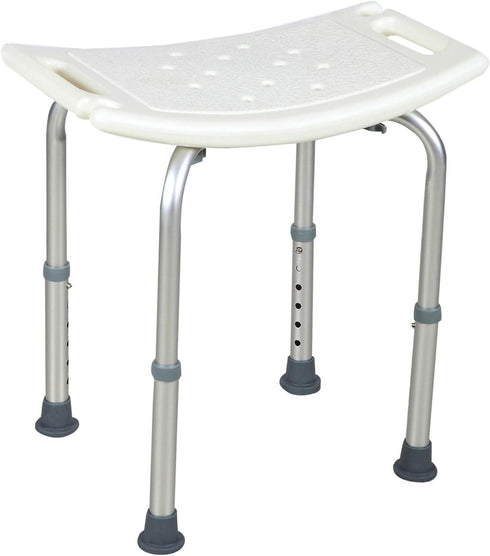 P'Lek Shop Adjustable Medical Bath Tub Shower Chair Bench Stool Seat Without Back New