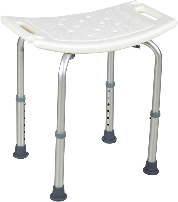 P'Lek Shop Adjustable Medical Bath Tub Shower Chair Bench Stool Seat Without Back New