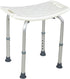 P'Lek Shop Adjustable Medical Bath Tub Shower Chair Bench Stool Seat Without Back New