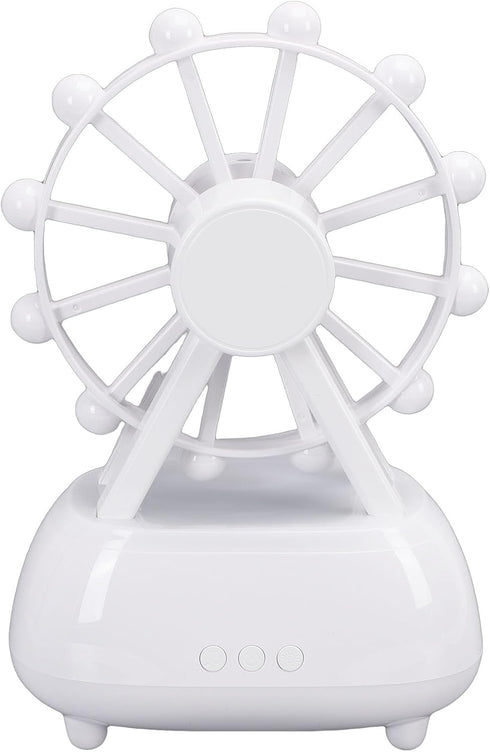 Phefop Ferris Wheel Humidifier, ABS Material, 300ml Water Tank, 360 Rotating Essential Oil